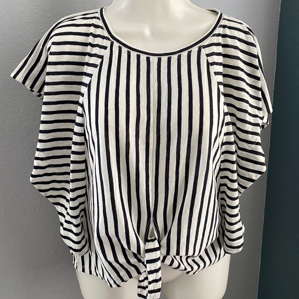Stripped blouse from bcbg